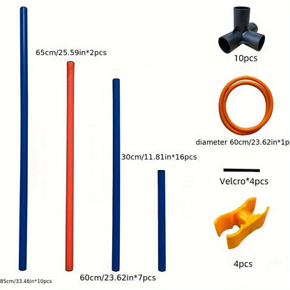 Set de Entrenamiento de Agilidad para Perros – Uso Doméstico y Profesional